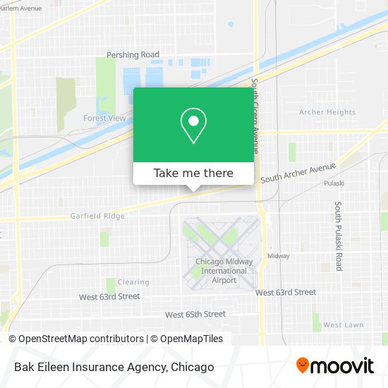 Bak Eileen Insurance Agency map