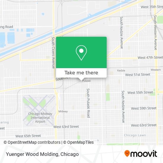 Mapa de Yuenger Wood Molding