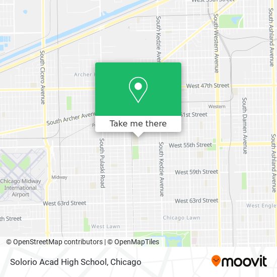 Solorio Acad High School map