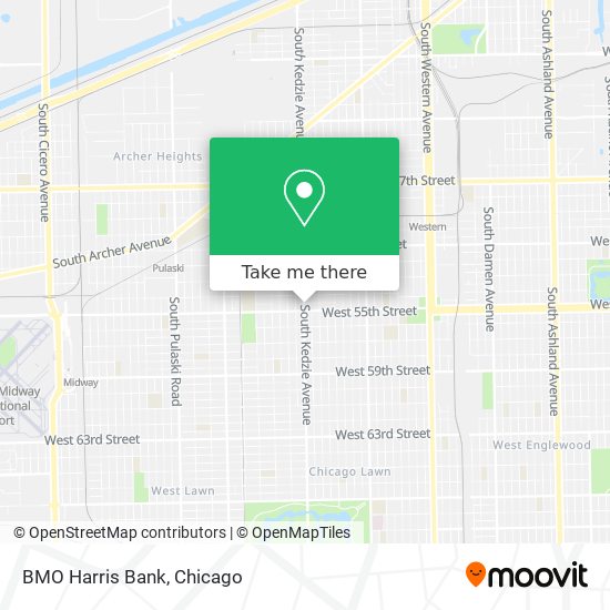 BMO Harris Bank map