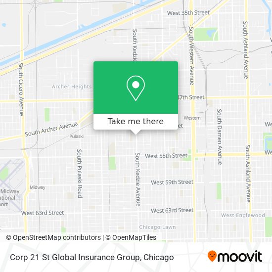 Mapa de Corp 21 St Global Insurance Group