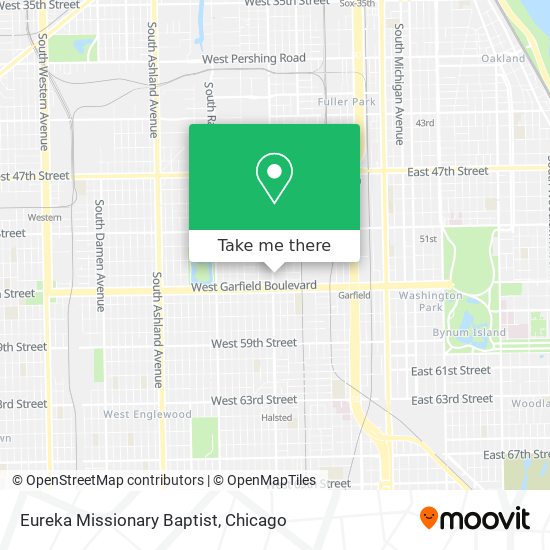 Eureka Missionary Baptist map