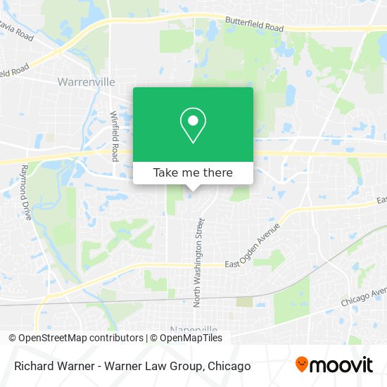 Richard Warner - Warner Law Group map