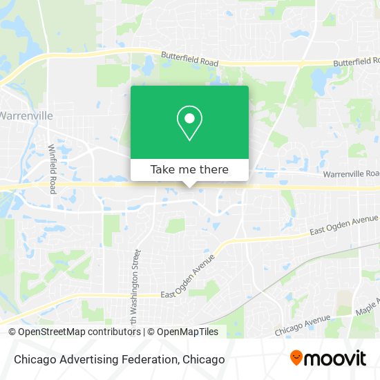 Mapa de Chicago Advertising Federation