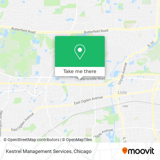 Kestrel Management Services map