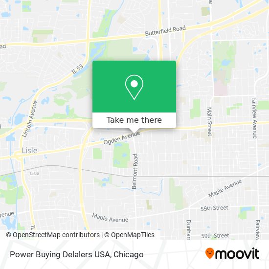 Mapa de Power Buying Delalers USA