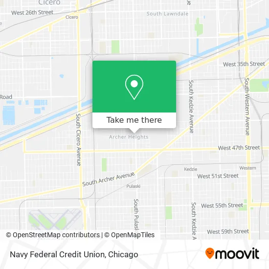 Navy Federal Credit Union map