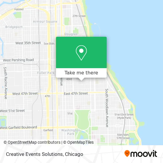 Creative Events Solutions map