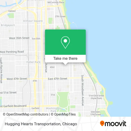 Hugging Hearts Transportation map
