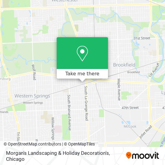 Mapa de Morgan's Landscaping & Holiday Decoration's