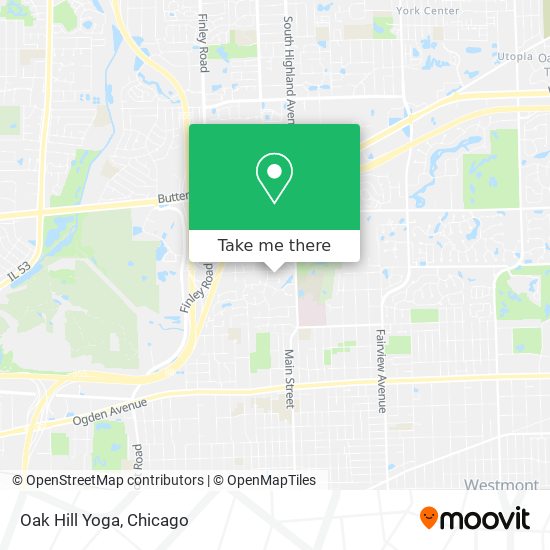 Mapa de Oak Hill Yoga
