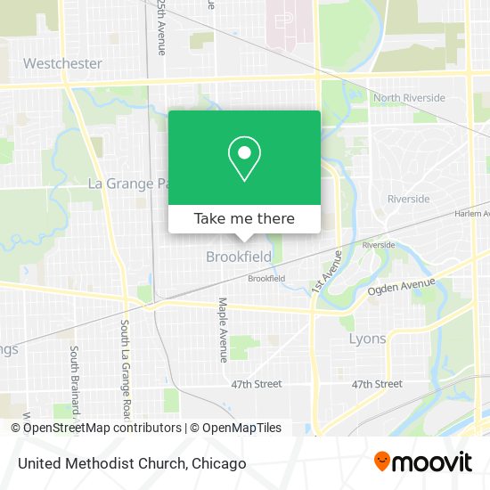 Mapa de United Methodist Church