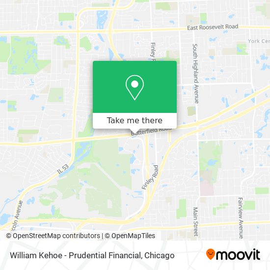 William Kehoe - Prudential Financial map