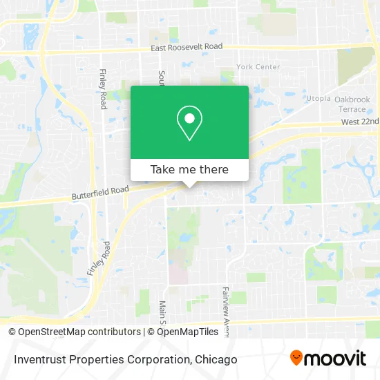 Inventrust Properties Corporation map