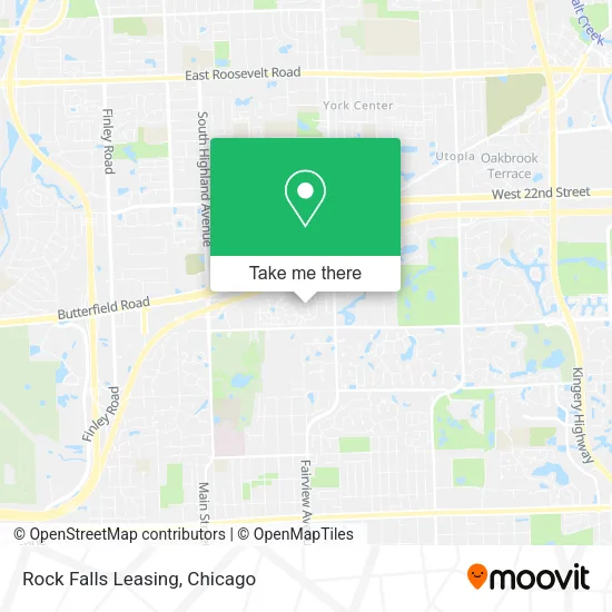 Rock Falls Leasing map