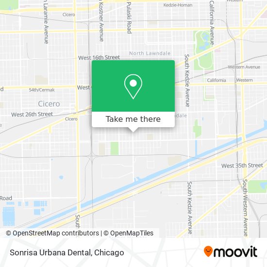 Sonrisa Urbana Dental map