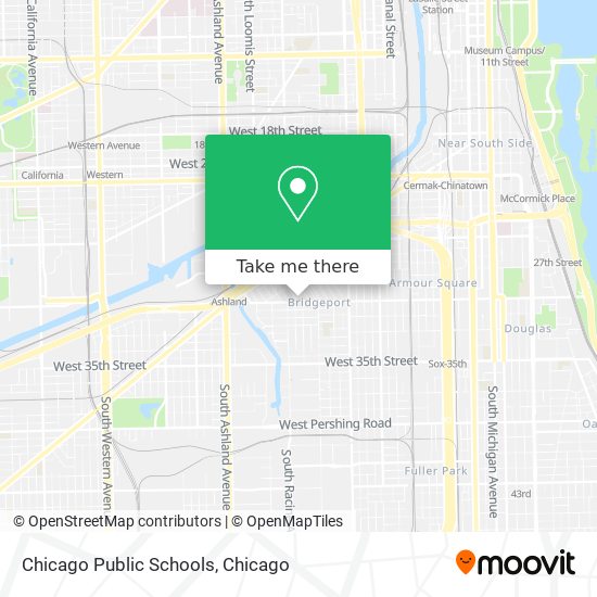 Mapa de Chicago Public Schools