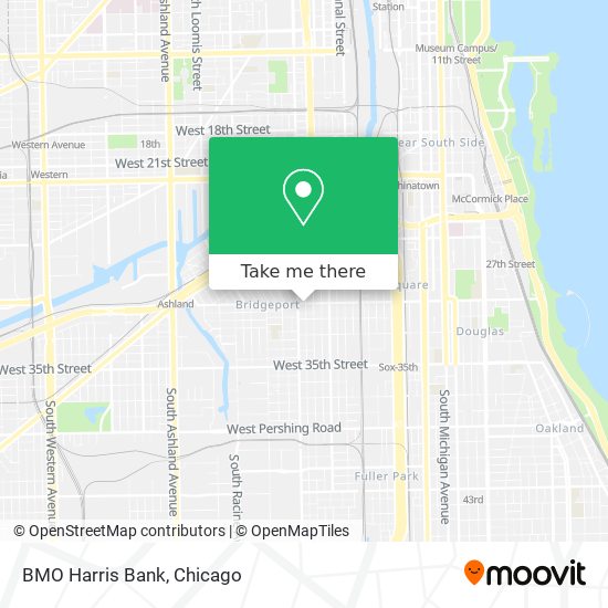 BMO Harris Bank map