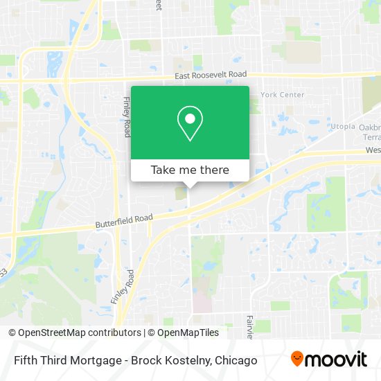 Fifth Third Mortgage - Brock Kostelny map