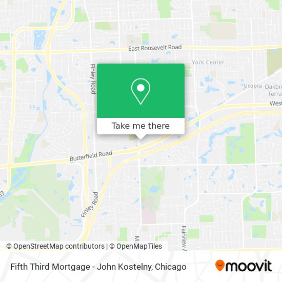 Fifth Third Mortgage - John Kostelny map