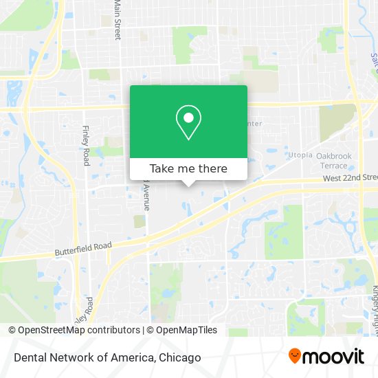 Dental Network of America map