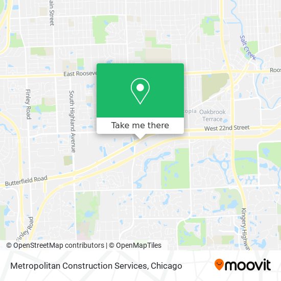 Metropolitan Construction Services map