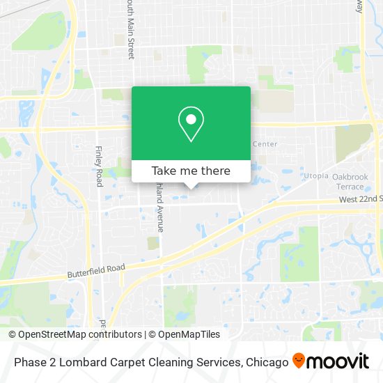 Phase 2 Lombard Carpet Cleaning Services map