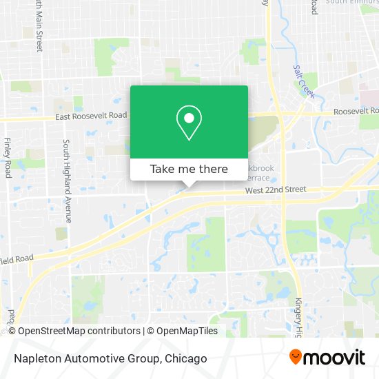 Napleton Automotive Group map