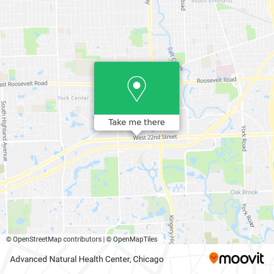 Advanced Natural Health Center map