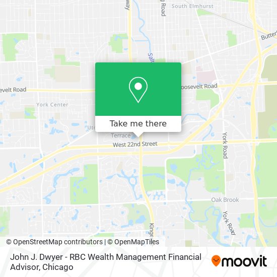 Mapa de John J. Dwyer - RBC Wealth Management Financial Advisor