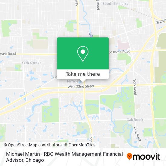 Mapa de Michael Martin - RBC Wealth Management Financial Advisor