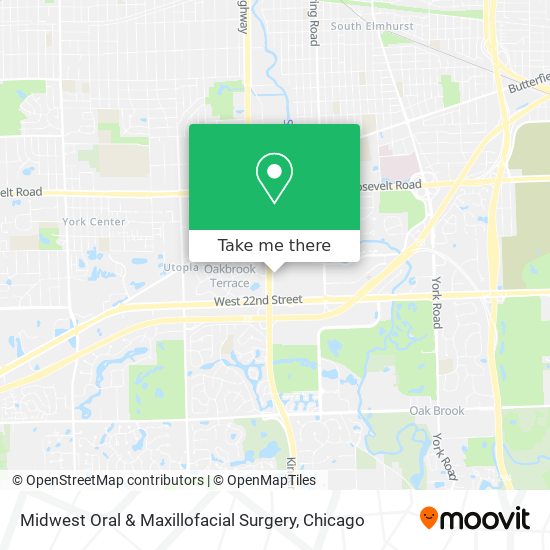 Midwest Oral & Maxillofacial Surgery map