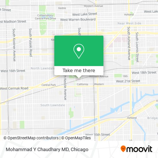 Mapa de Mohammad Y Chaudhary MD