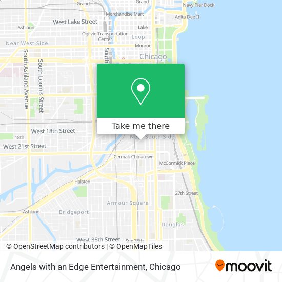 Mapa de Angels with an Edge Entertainment