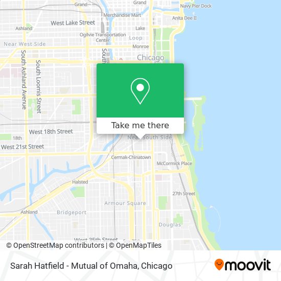Mapa de Sarah Hatfield - Mutual of Omaha
