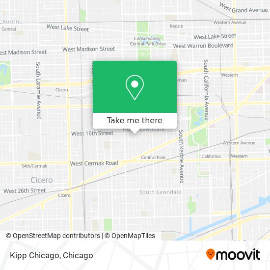 Kipp Chicago map