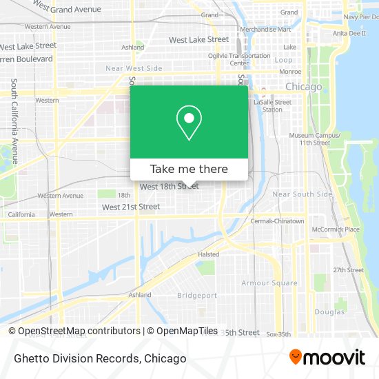Mapa de Ghetto Division Records