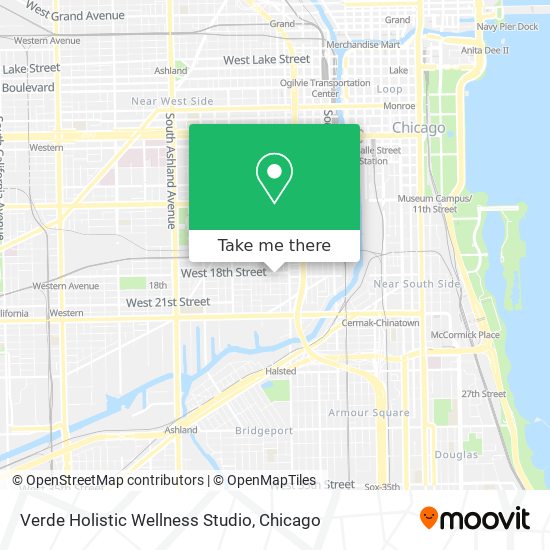 Verde Holistic Wellness Studio map