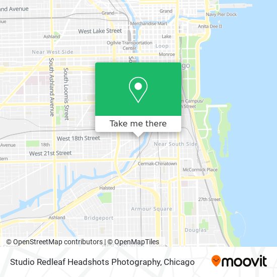 Studio Redleaf Headshots Photography map