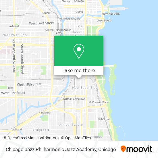 Chicago Jazz Philharmonic Jazz Academy map