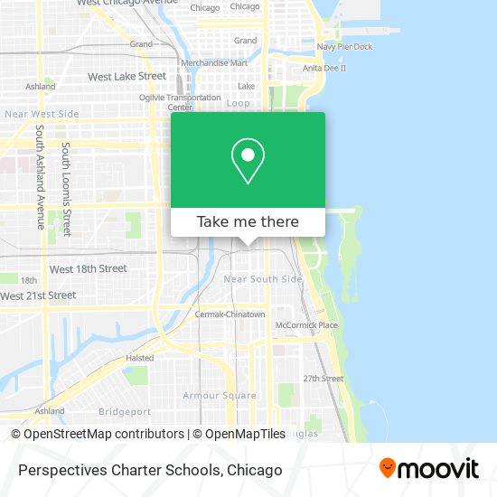 Perspectives Charter Schools map