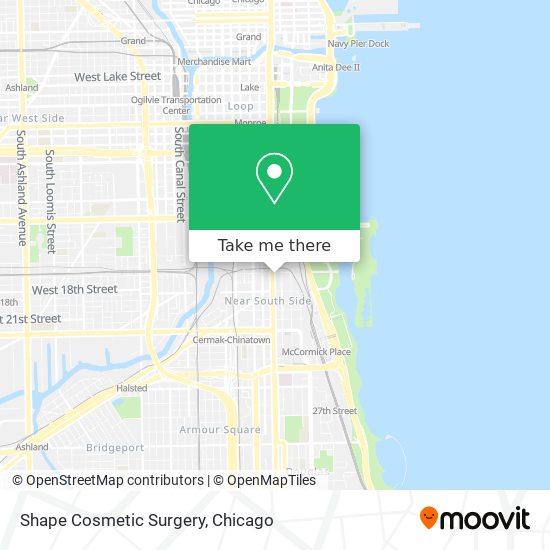 Shape Cosmetic Surgery map