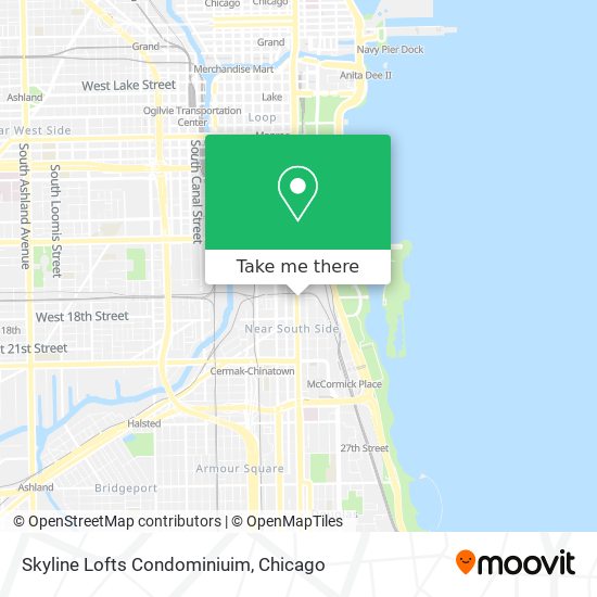 Skyline Lofts Condominiuim map