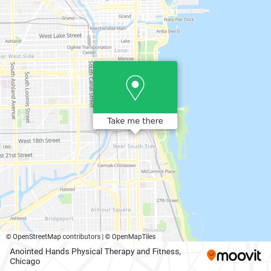 Mapa de Anointed Hands Physical Therapy and Fitness