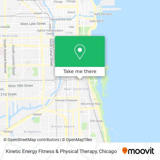 Kinetic Energy Fitness & Physical Therapy map