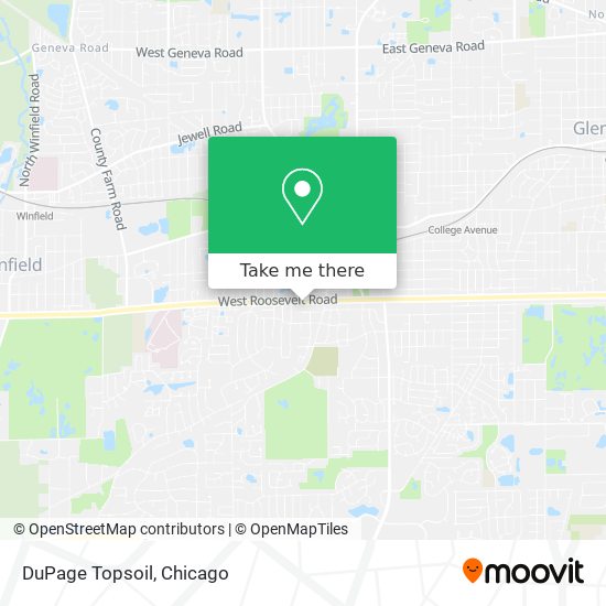 DuPage Topsoil map