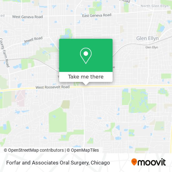 Forfar and Associates Oral Surgery map