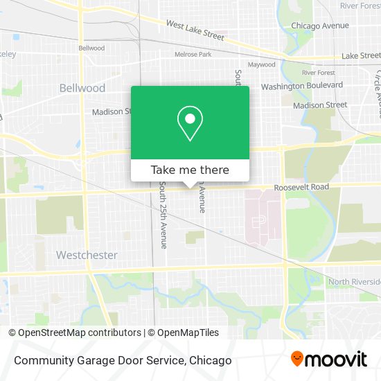Mapa de Community Garage Door Service