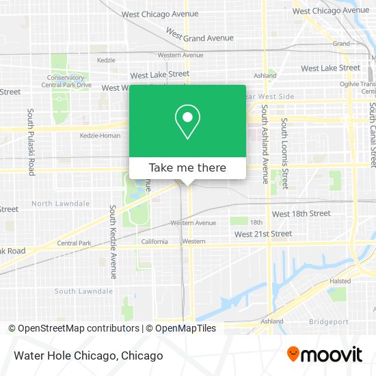 Mapa de Water Hole Chicago