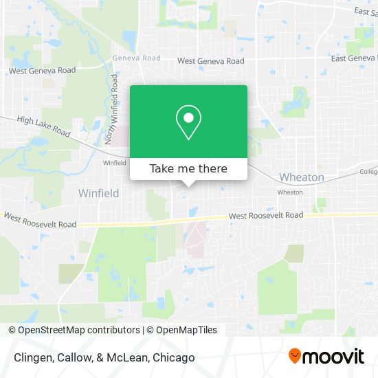 Mapa de Clingen, Callow, & McLean
